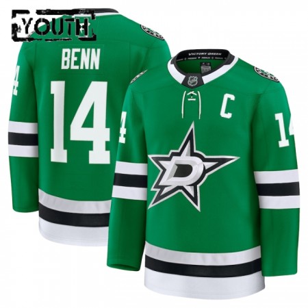 Lapsille NHL Dallas Stars Pelipaita Fanatics Premium Jamie Benn 2024-25 koti Vihreä